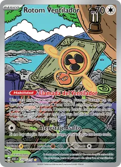 Rotom Ventilador, Héroes Ascendentes Nº 250 Holo