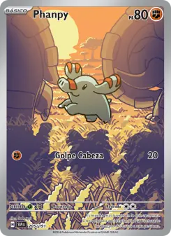 Phanpy, Chispas Fulgurantes Nº 205 Holo