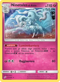 Ninetales di Alola, Gioco di Squadra No. 111 Normal