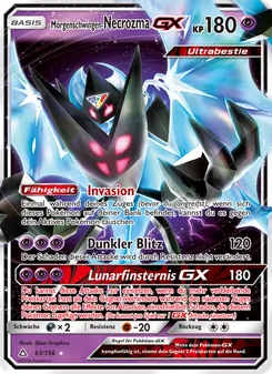 Morgenschwingen-Necrozma GX, Ultra-Prisma No. 63 Normal