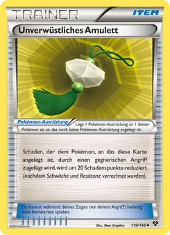 Unverwüstliches Amulett, XY Nº 119 Normal