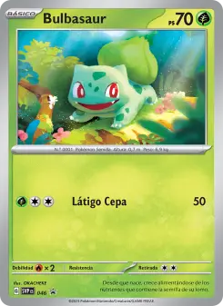 Bulbasaur, SVP Black Star Promos Nº 046 Holo
