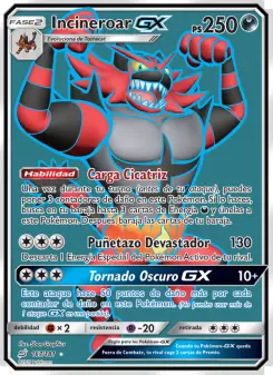 Incineroar GX, Union de Aliados No. 167 Normal