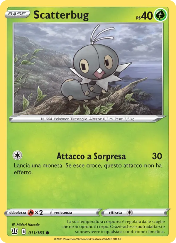 Scatterbug, Stili di Lotta No. 11