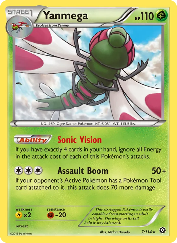 Yanmega, Steam Siege No. 7
