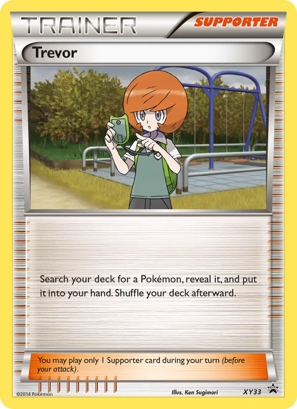 Trevor, XY Black Star Promos No. XY33
