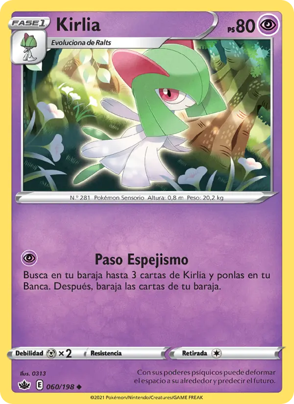 Kirlia, Reinado Escalofriante No. 60