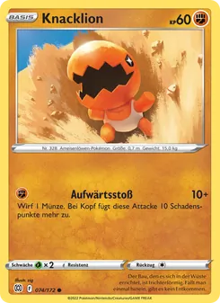 Knacklion, Strahlende Sterne Nº 074 Normal