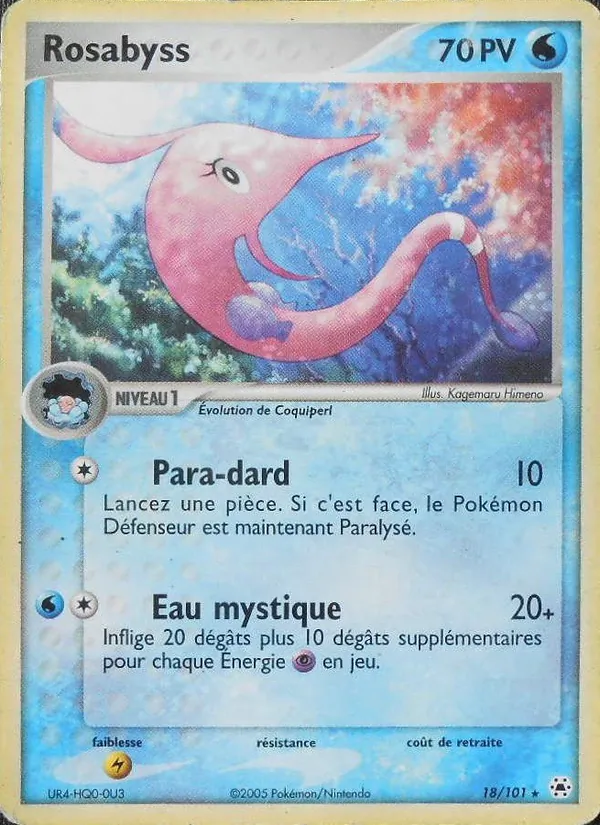 Rosabyss, EX Légendes Oubliées No. 18
