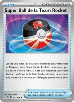 Super Ball de la Team Rocket, Héros Transcendants Nº 205 Normal