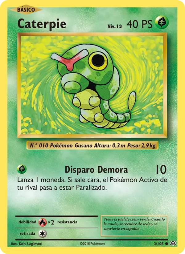 Caterpie, Evoluciones No. 3