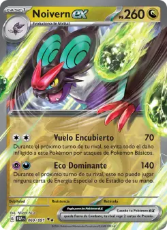 Noivern ex, Destinos de Paldea No. 069 Holo