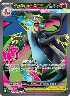 Méga-Dracaufeu X-ex, Flammes Fantasmagoriques No. 109 Holo