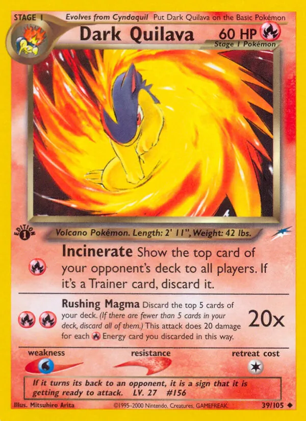 Dark Quilava, Neo Destiny No. 39