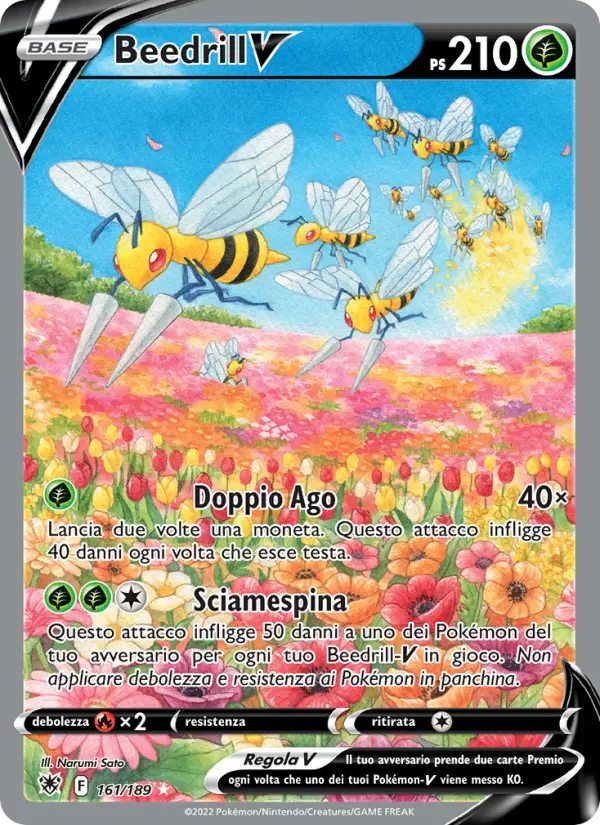 Beedrill V, Lucentezza Siderale Nº 161