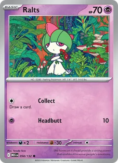 Ralts, Mega Evolution No. 058 Normal