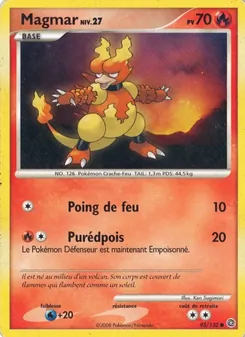 Magmar, Merveilles Secrètes Nº 93 Normal