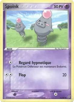 Spoink, EX Deoxys No. 76 Normal