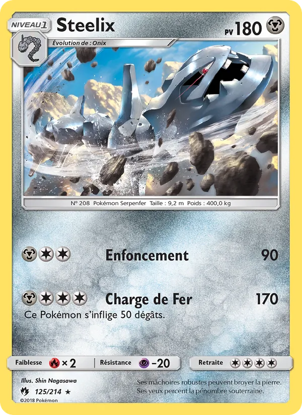 Steelix, Tonnerre Perdu No. 125