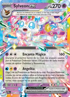 Sylveon ex, Evoluciones Prismáticas No. 041 Holo