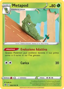 Metapod, Fragore Ribelle No. 2 Normal