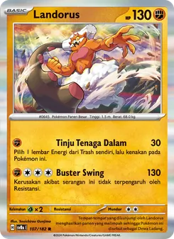 Landorus, Kilat Rasi Nº 107 Normal