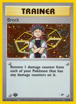 Brock, Gym Heroes Nº 15 Holo