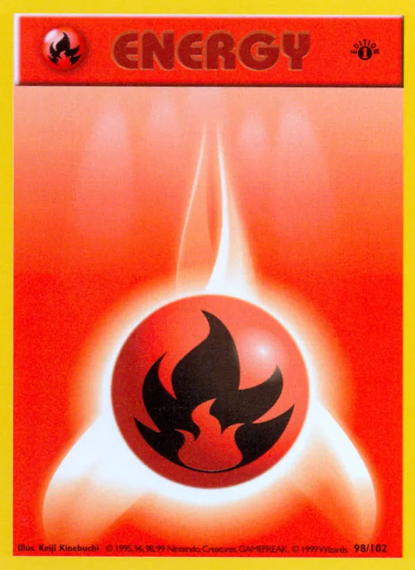 Fire Energy, Base Set Nº 98