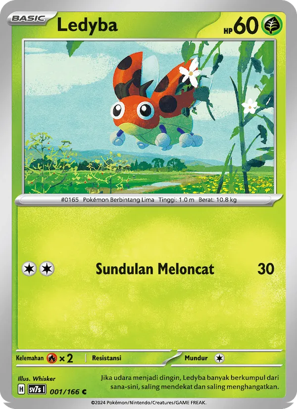Ledyba, Bimbingan Rasi Nº 001