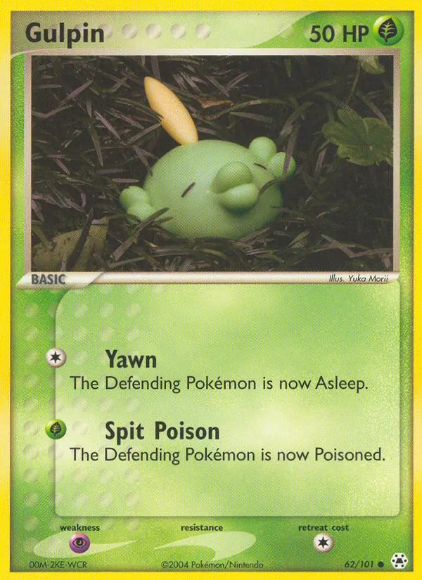 Gulpin, Hidden Legends Nº 62