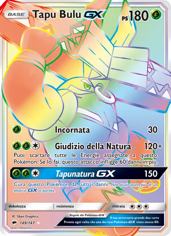 Tapu Bulu GX, Ombre Infuocate No. 149