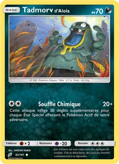 Tadmorv d’Alola, Duo de Choc No. 83 Normal
