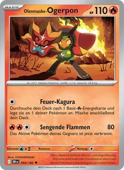 Ofenmaske-Ogerpon, Ewige Rivalen Nº 044 Normal