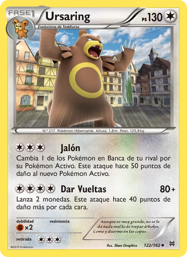 Ursaring, Turbo Impulso No. 122