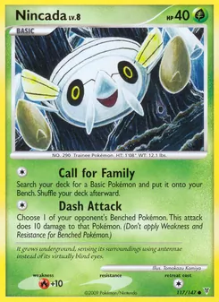 Nincada, Supreme Victors No. 117 Holo