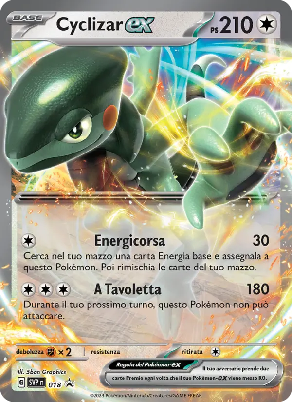 Cyclizar-ex, SVP Black Star Promos Nº 018