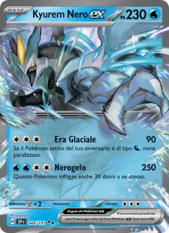 Kyurem Nero-ex, Scintille Folgoranti No. 048 Holo