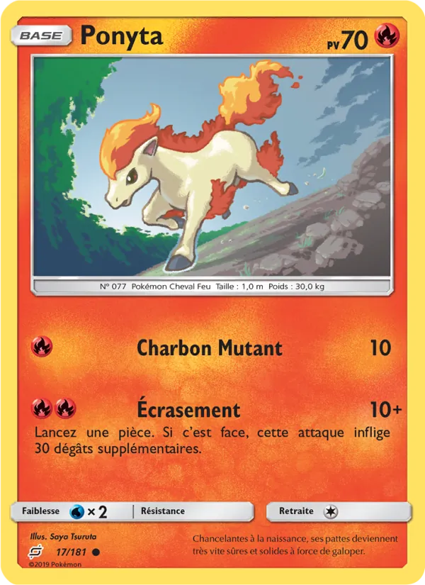 Ponyta, Duo de Choc No. 17