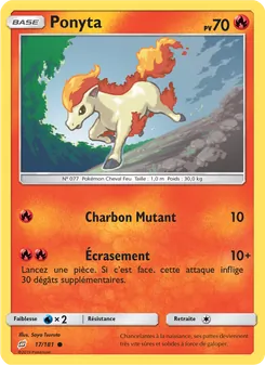Ponyta, Duo de Choc No. 17 Normal