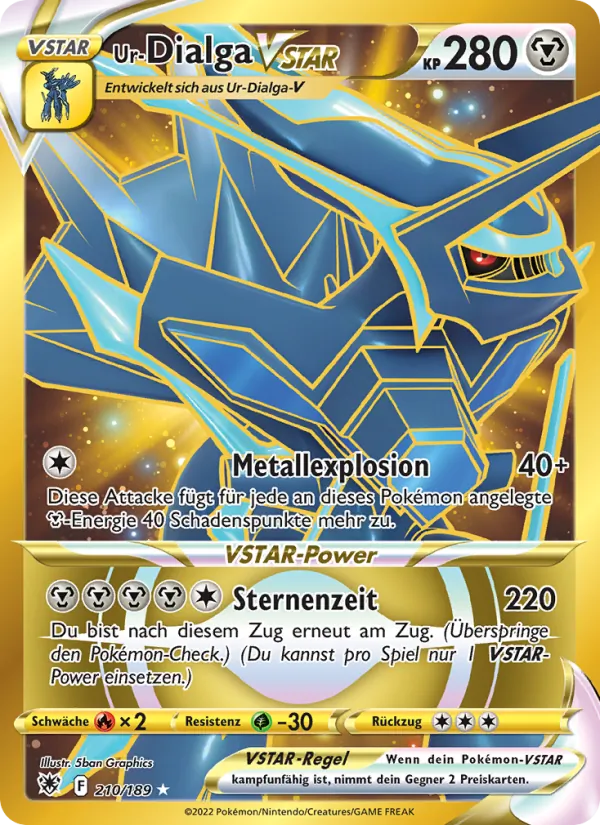 Ur-Dialga VSTAR, Astralglanz Nº 210