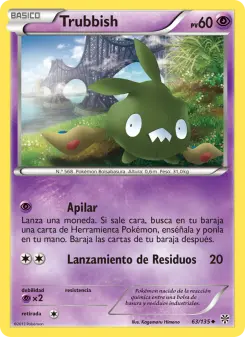 Trubbish, Tormenta Plasma No. 63 Normal