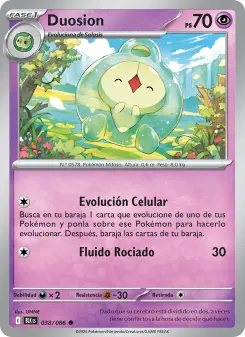Duosion, Fulgor Negro Nº 038 Normal