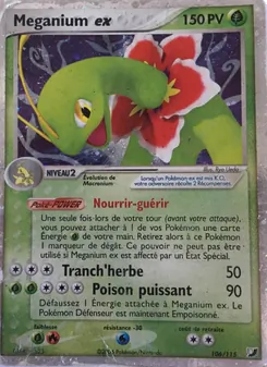 Meganium ex, EX Forces Cachées No. 106 Holo