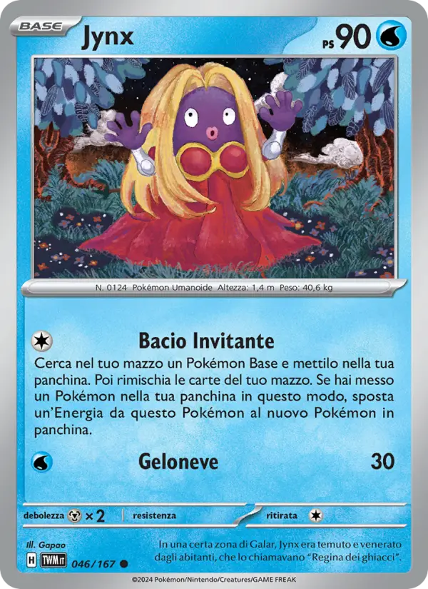 Jynx, Crepuscolo Mascherato No. 046