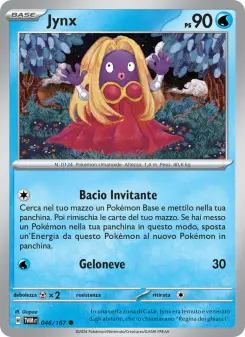 Jynx, Crepuscolo Mascherato Nº 046 Normal