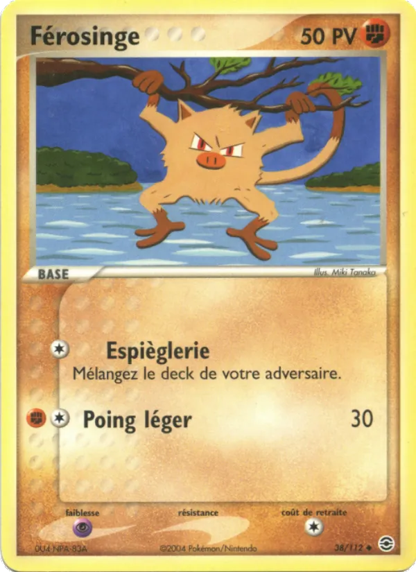 Férosinge, EX Rouge Feu & Vert Feuille Nº 38