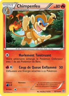 Chimpenfeu, Tempète Plasma Nº 16 Normal