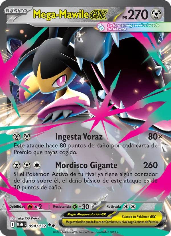 Mega-Mawile ex, Megaevolución No. 094