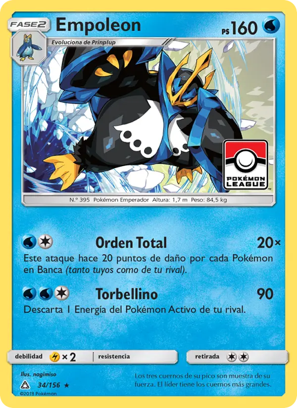 Empoleon, Ultraprisma No. 34