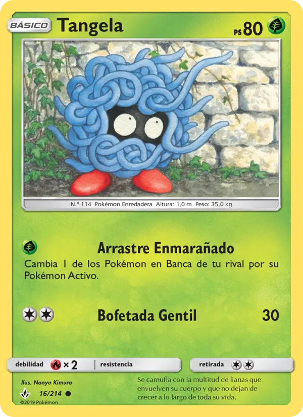 Tangela, Vínculos Indestructibles No. 16